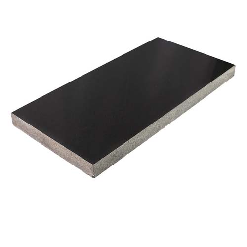 Basalt Black Polished Tiles 12x24in