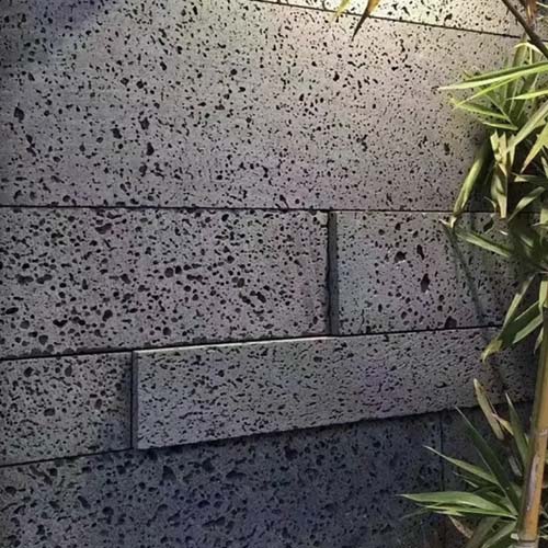 Volcanic Black Basalt Stone Square and Rectangular Tiles