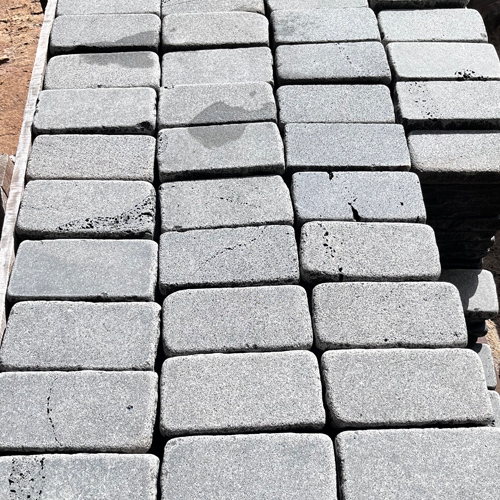 custom size basalt cobblestone paver wholesale