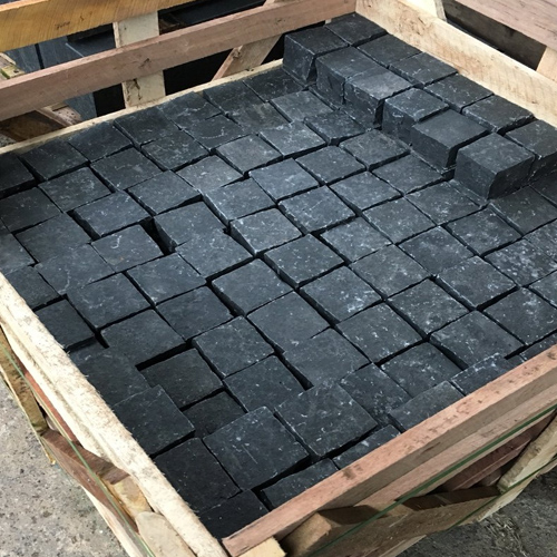 garden basalt cobblestone paver