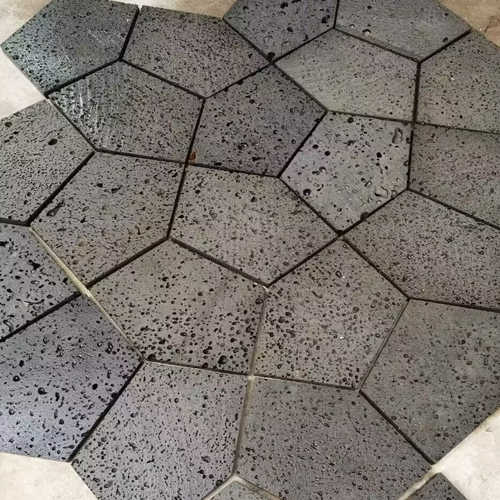 china factory basalt crazy paving slabs