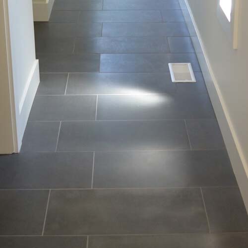 Basalt Grey Interior Floor Tiles Project Reference