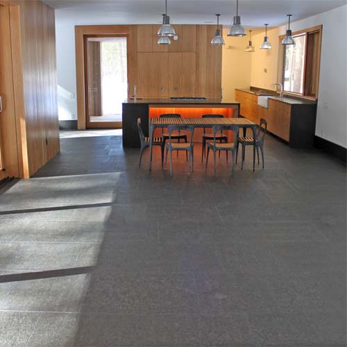Flamed basalt tiles 2cm thick