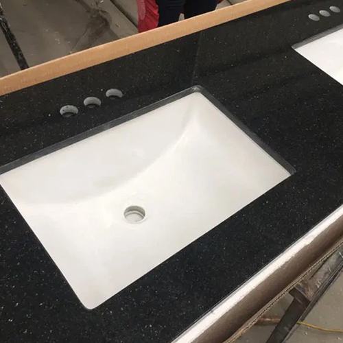 Bulk Supply Black Granite Countertop Fast Delivery Custom Design Available