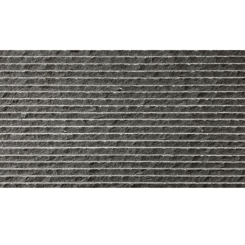 Basalt Grey 12 x 24 Pinstripe Texture Tiles