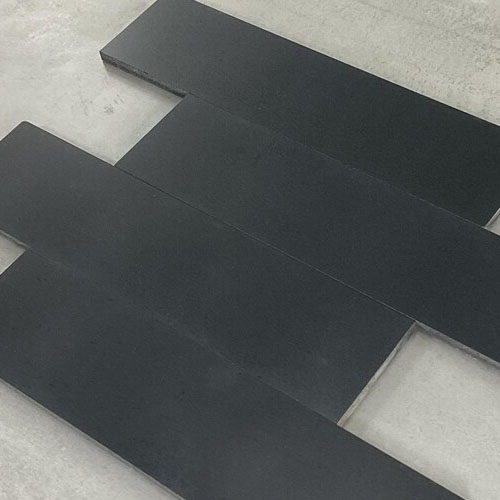 Basalt black subway natural stone wall and floor tiles