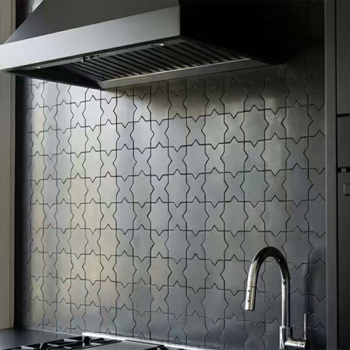 Basalt Stone Mosaic Tiles for Kitchen Backsplash