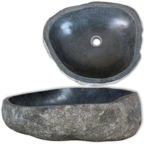 natural river stone sink